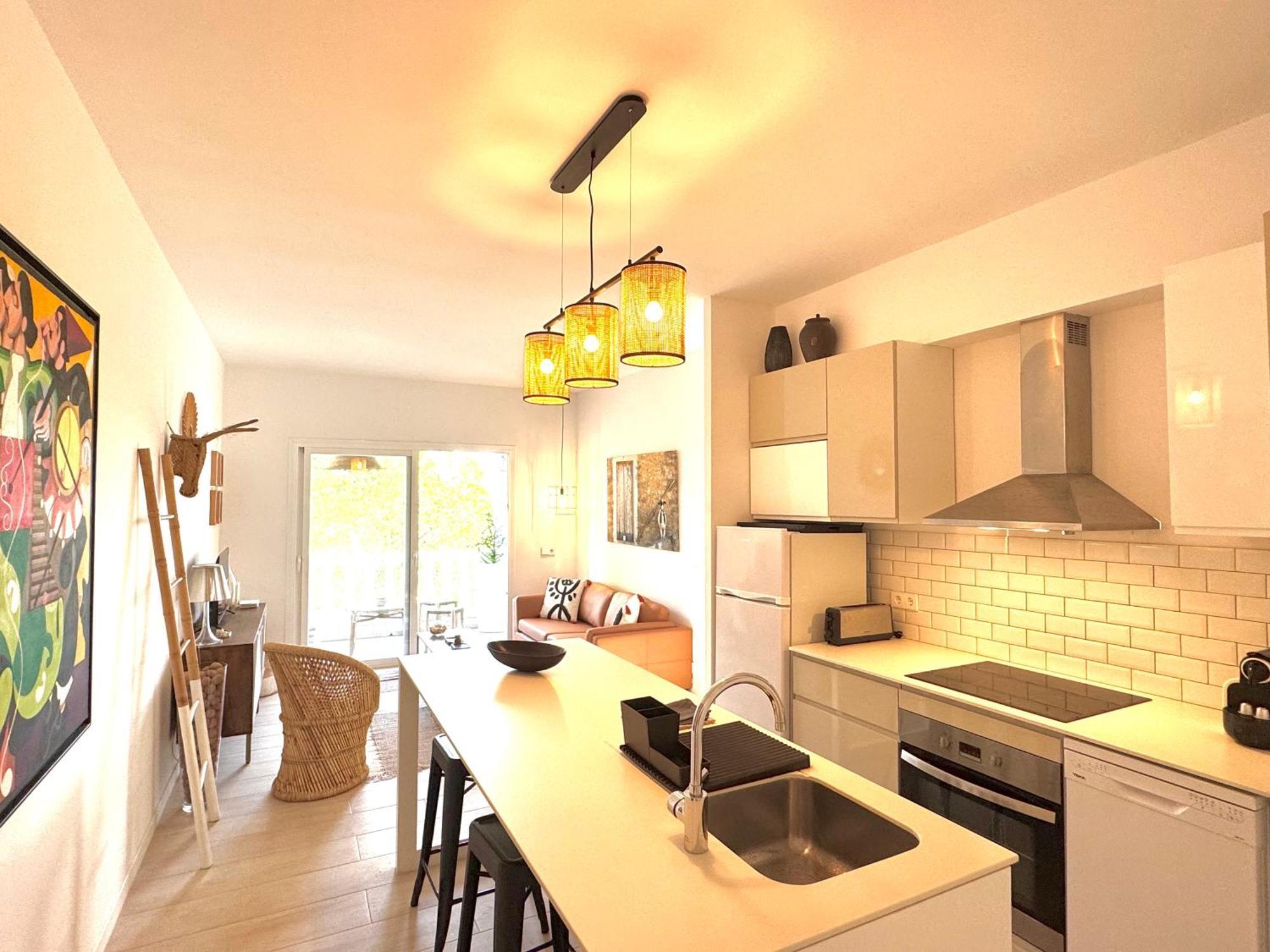 Appartement Nobe Es Pujols Proche Plage, Vue Mer Exterior photo